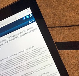 iPad: Was bringt das Verbot, fragt sich die Iata.