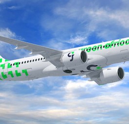 Airbus A220 in den Farben von Green Africa: Zuerst Inlandsziele.