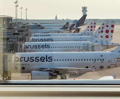 Jets von Brussels, Lufthansa und Eurowings: Funk-Unterscheidung per Rufzeichen.