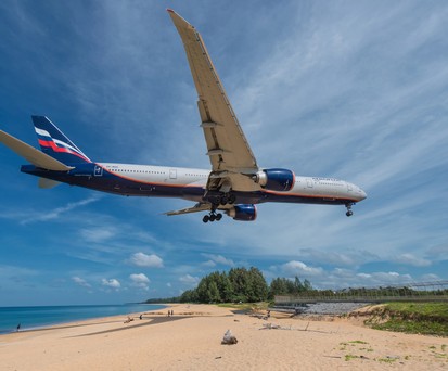 Boeing 777 von Aeroflot: China wird bei Rusinnen und Russen immer beliebter.