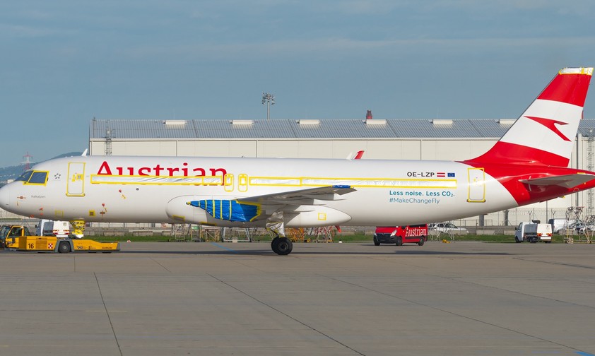 oe-lzp airbus a320 neo aua austrian airlines