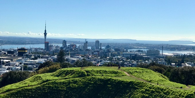 Blick über Auckland: Die neuseeländische Stadt in der Top Ten dabei. 