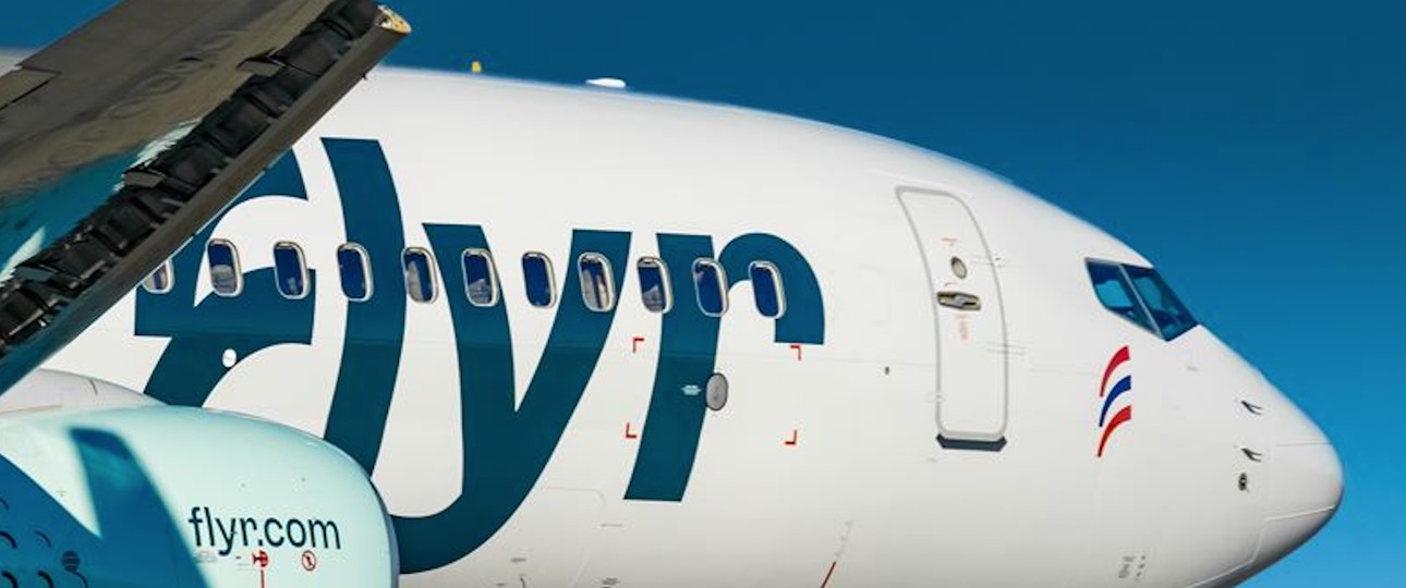 Boeing 737 von Flyr: Die Zukunft ist ungewiss.