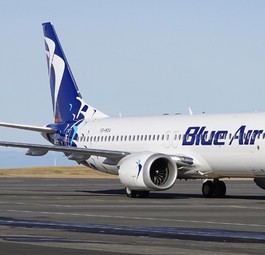 Boeing 737 Max von Blue Air: Fünf Stücken gehörten zur Flotte.