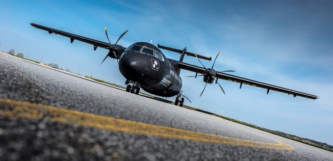 ATR 72 von Alsie Express: Wegen extremen Nebels konnte die Maschine mit dem BVB an Bord nicht in Erfurt landen.