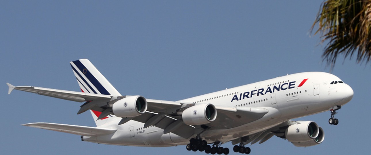 An Airbus A380 of Air France: Adieu!