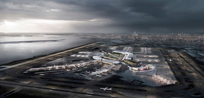 Der größte Flughafen New Yorks soll für 10 Milliarden Dollar rundum erneuert werden.