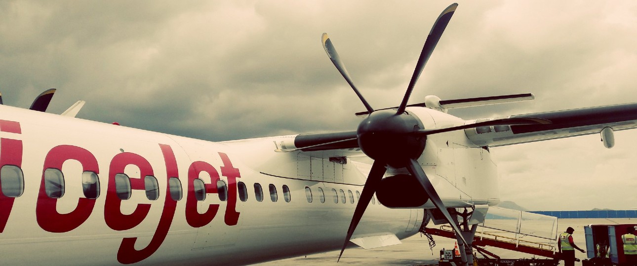 Dash 8-400 von Spicejet: Zoff um Lieferplan und Zahlungen.