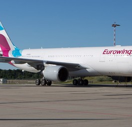 Airbus A330-200 von Eurowings: Vorerst nicht in den Iran.