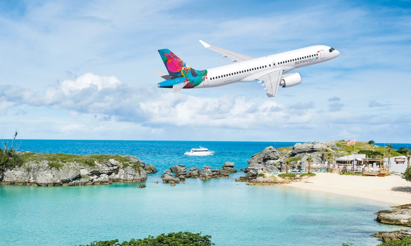 Bermudair bestellt bei Airbus 10 Airbus A220.