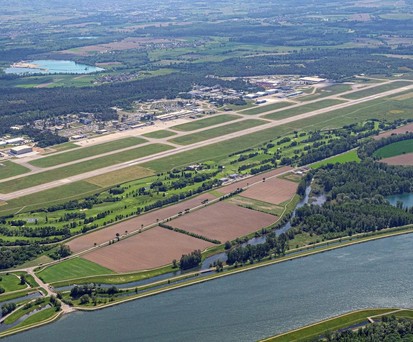 Flughafen Karlsruhe/Baden-Baden: Nichts geht mehr. Oder fast nichts.
