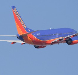 B737 von Southwest: Es gab schon einmal eine Fernsehserie über die Airline.