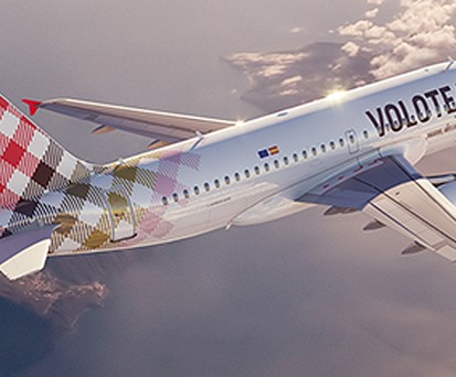 Airbus A319 von Volotea: Zwei bretonische Flughäfen verwechselt.