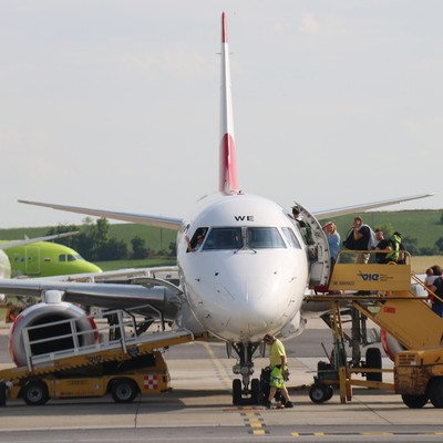 Embraer E195 von Austrian Airlines: Fliegt künftig für Air Dolomiti.