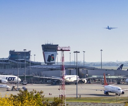 Flughafen Chopin in Warschau: Wenn der Nachfolger kommt, wird Warschaus bisheriger Airport geschlossen.