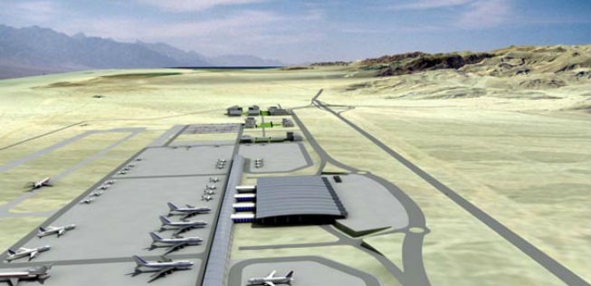 Timna Airport: Der neue Flughafen soll im April eröffnen.