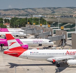 Flughafen Skopje: Deutlich gewachsen.