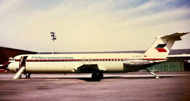 Bac 1-11 von Paninternational: Ein solches Flugzeug verunglückte auf der Autobahn nördlich von Hamburg.