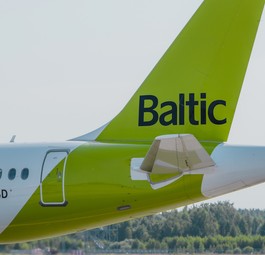 Airbus A220 von Air Baltic:  Bald in Wien und Brüssel?