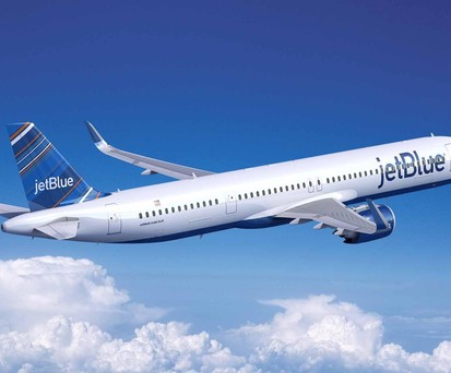 A321 LR von Jetblue: Mit dem neuen Airbus will die Airline über den Atlantik.