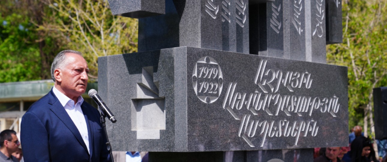 Das Brunendenkmal wurde am 25. April eingeweiht: Die Türkei sieht darin einen Affront und hat ihren Luftraum für armensiche Flüge geschlossen.