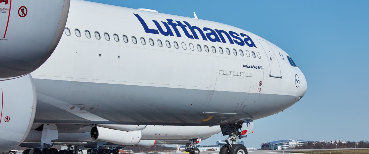 Airbus A340-600 von Lufthansa: Ab April fünf Exemplare in München.