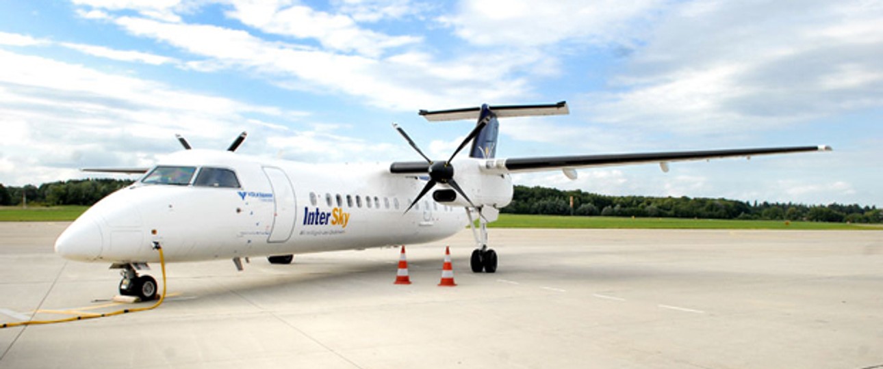 Verleasen statt Linienflug: Steht Intersky vor einem neuen Geschäftsmodell?