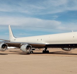 Die Douglas DC-8 mit dem Kennzeichen N805SJ: Wird wieder gebraucht.