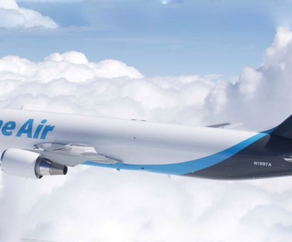 Boeing 767 von Amazon Air: Früher nannte sich die Frachtgesellschaft noch Prime Air.