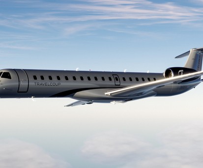 Embraer ERJ-145 von Travelcoup: Bald deutsche Inlandsflüge.