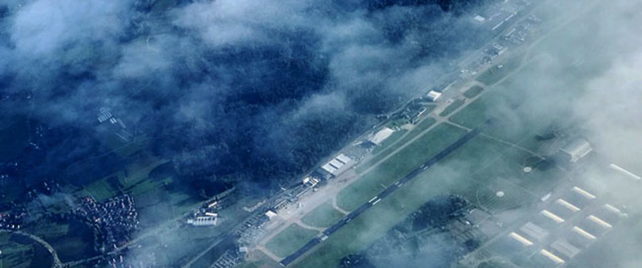 Flughafen Friedrichshafen: Noch steckt er in finanziellen Nöten.