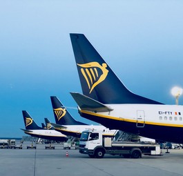Die Ryanair-Flotte besteht aus knapp 430 Boeing 737-800 und einer Boeing 737-700