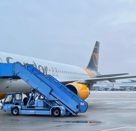 Airbus A320 von Condor am Flughafen München: Aufgrund eines technischen Defekts musste solch ein Jet umdrehen.