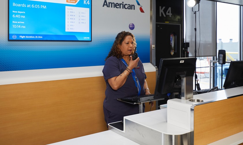 Gate von American Airlines: Bald weniger Streit?