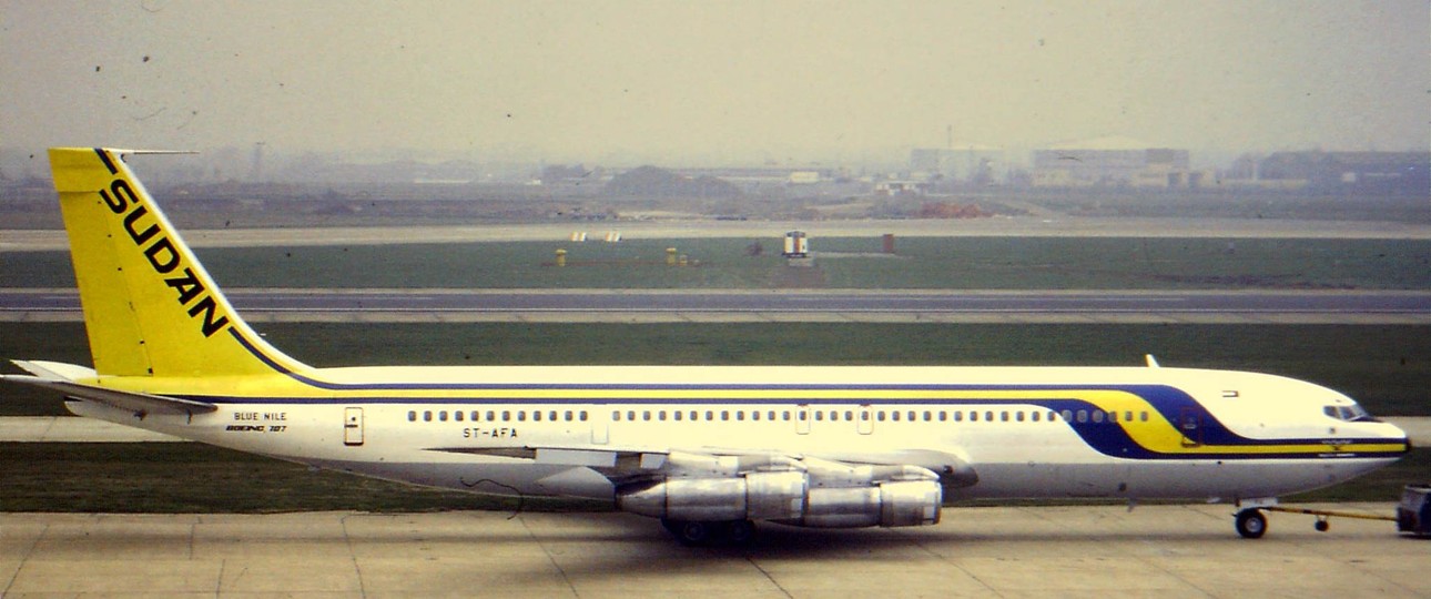 Boeing 707 von Sudan Airways: Zuletzt stand bei der Airline ein einzelner Airbus A320 im Dienst.