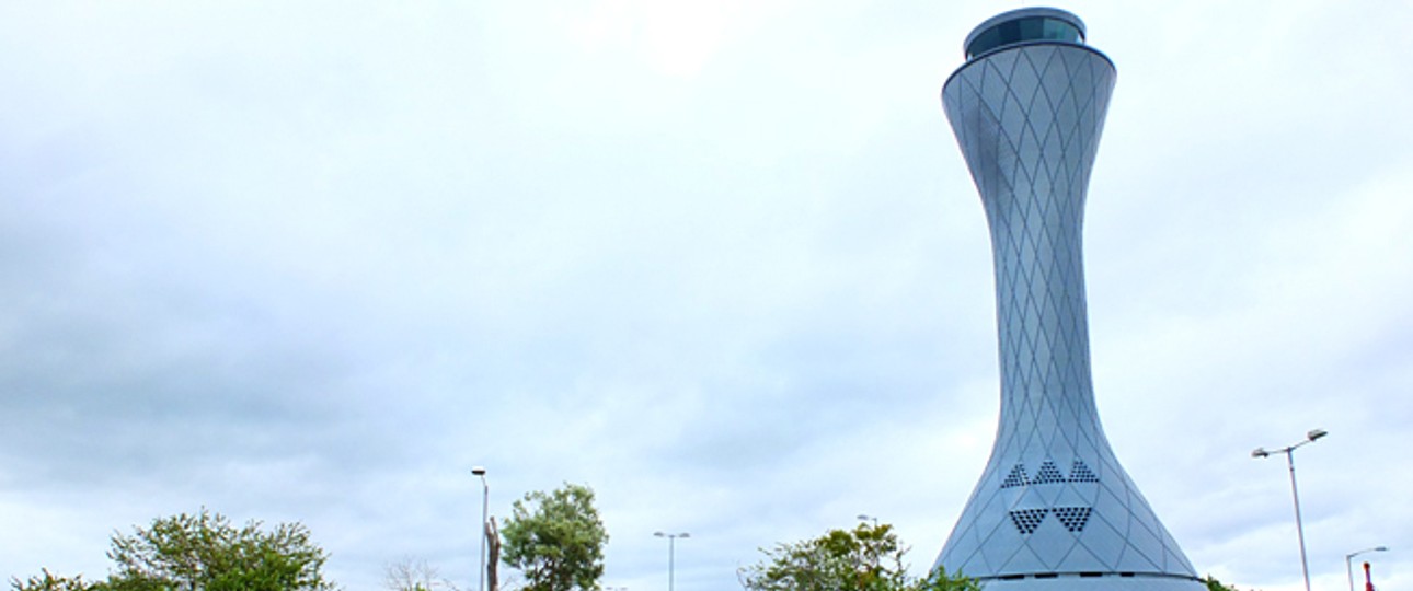 Tower am Flughafen Edinburgh: Blickt bald auf mehr Gates.