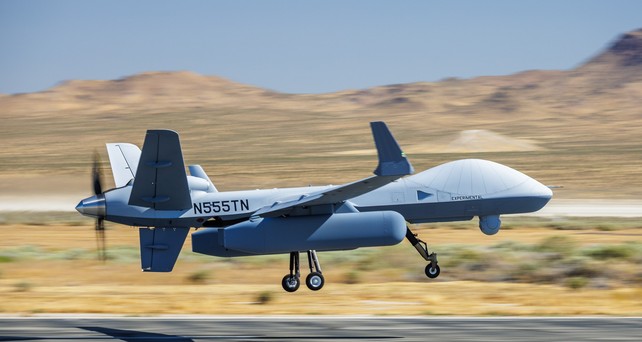 Saabs Radar LoyalEye mit der Drohne MQ-9B von General Atomics kombiniert: Weltpremiere.