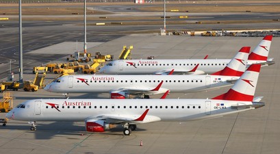 austrian airlines embraer e195