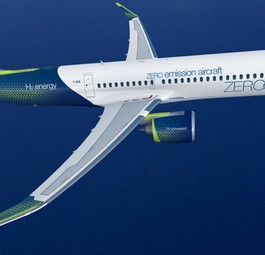 Airbus stellt drei Wasserstoff-Flugzeuge vor