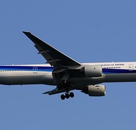 Boeing 777 von ANA All Nippon Airways: Eine Maschine dieses Typs kehrte nach vier Stunden Flug um.