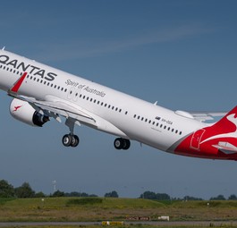 qantas airbus a321 xlr