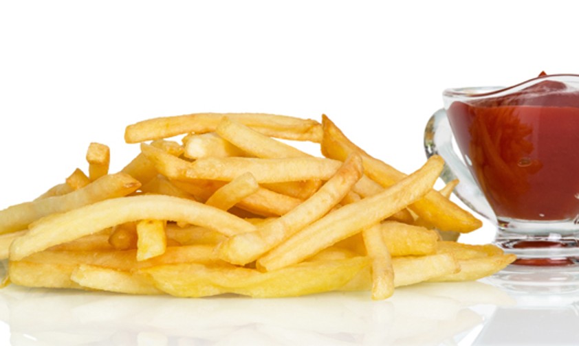 Pommes: Der Ketchup musste mit einer Boeing 747 hergeflogen werden.
