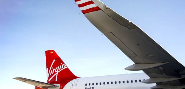 Flieger von Virgin America: And er Fluglinie kann man sich nun beteiligen.