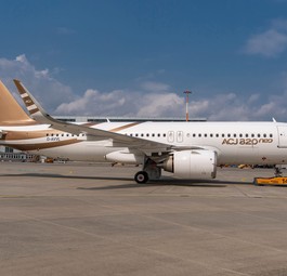 Der erste ACJ320 Neo: So sieht er aus.