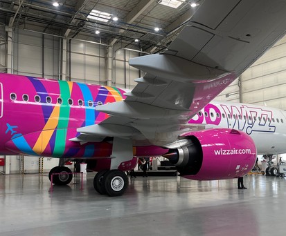 Airbus A321 Neo von Wizz Air: Es ist das 250. Flugzeug für den ungarischen Billigflieger.