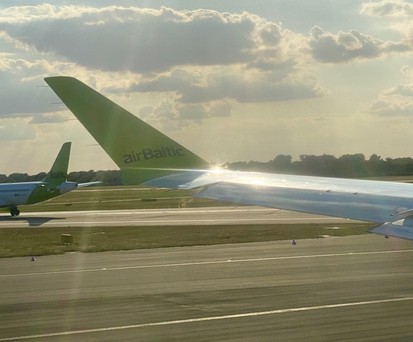 Airbus A220-300 von Air Baltic: Die Lufthansa-Gruppe braucht sie besonders im Sommer.