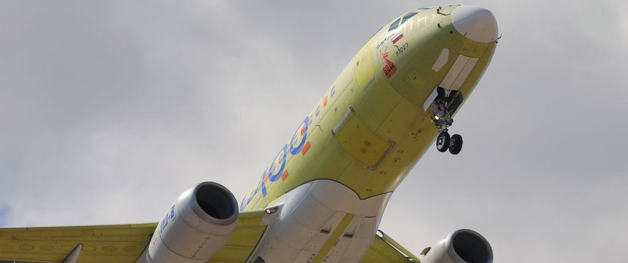 Superjet 100: Der Name sei zu amerikanisch, finden russischen Patrioten.