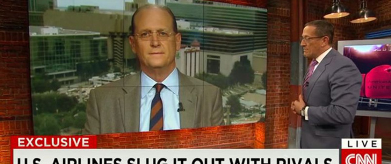 Anderson bei CNN: Der Delta-Chef vergriff sich im Ton.