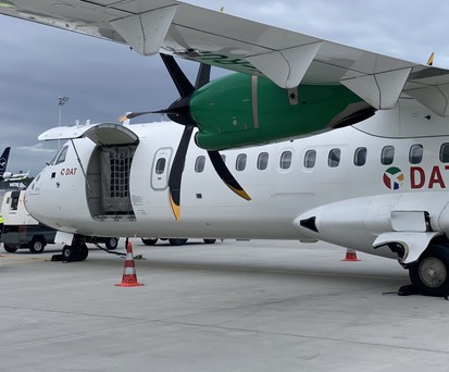 ATR 72 von DAT: Hier war sie noch für Skyhub PAD unterwegs.