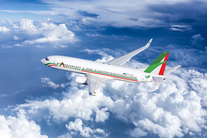 Boeing 737 von Aeroitalia: Die Marke muss sich ändern.